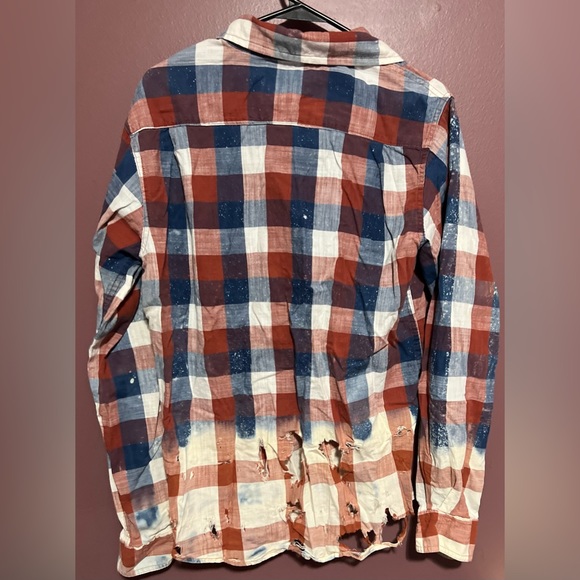 Distressed/bleached flannels - Picture 2 of 2